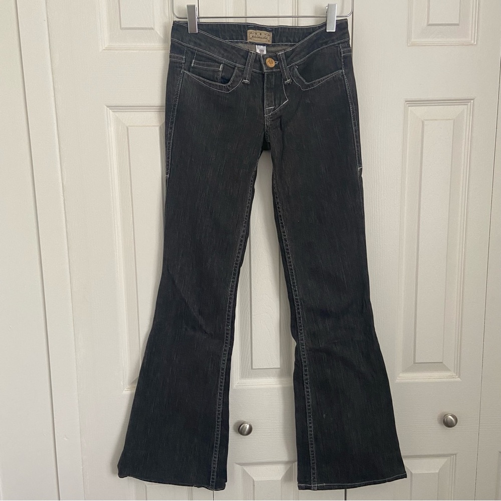 William Rast | Gray/Black Betty Flare Jeans